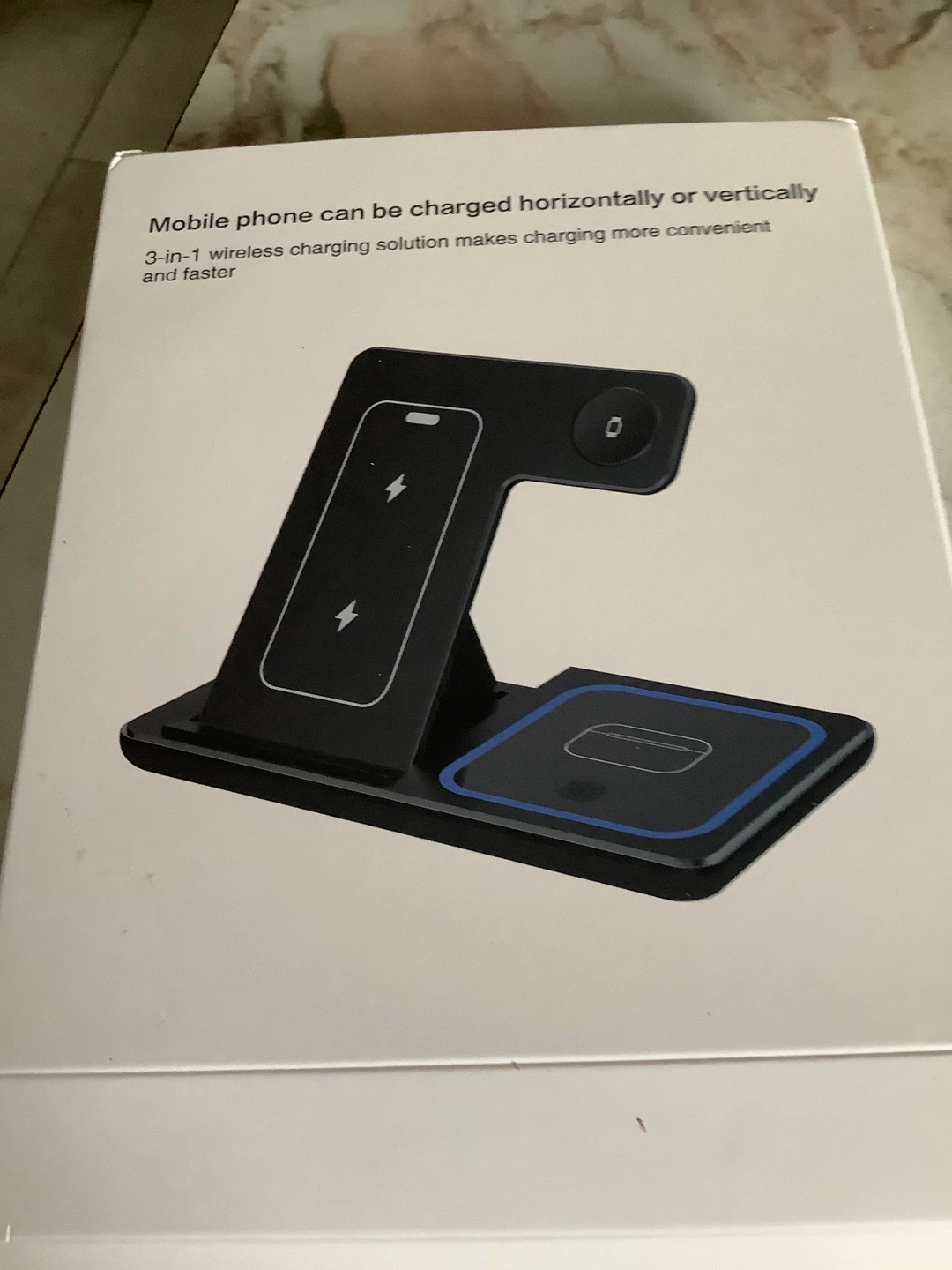 3-in-1 Wireless Charger for Phone, Watch, and Headset - photo 2