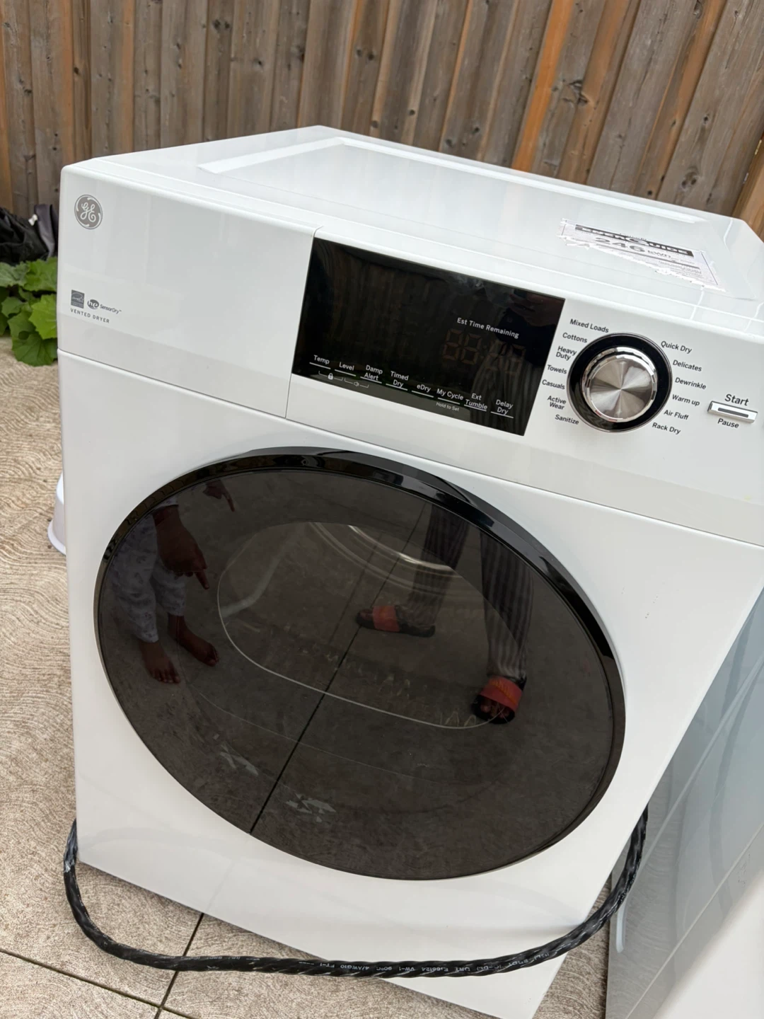GE Electric Dryer and Washer - photo 3