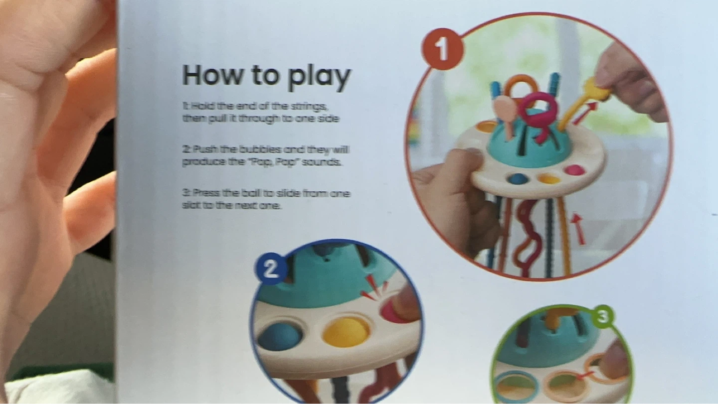 Woollywink Baby Sensory Toy