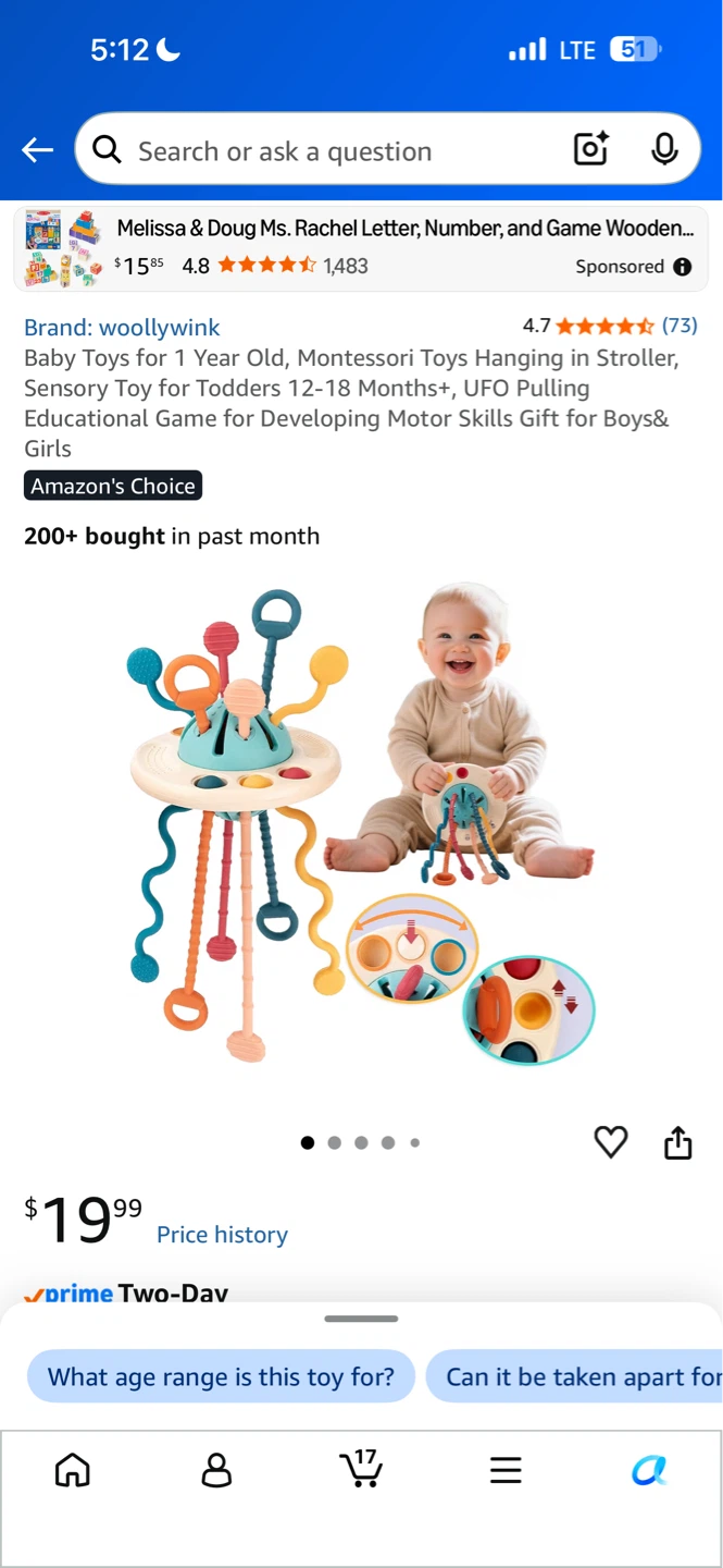 Woollywink Baby Sensory Toy - photo 2