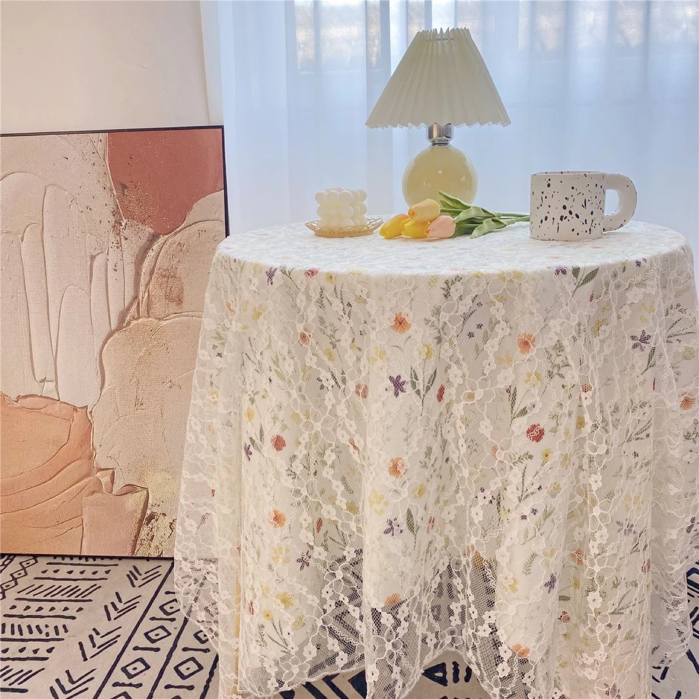 Moving sales- must go table cloth for 6ft table