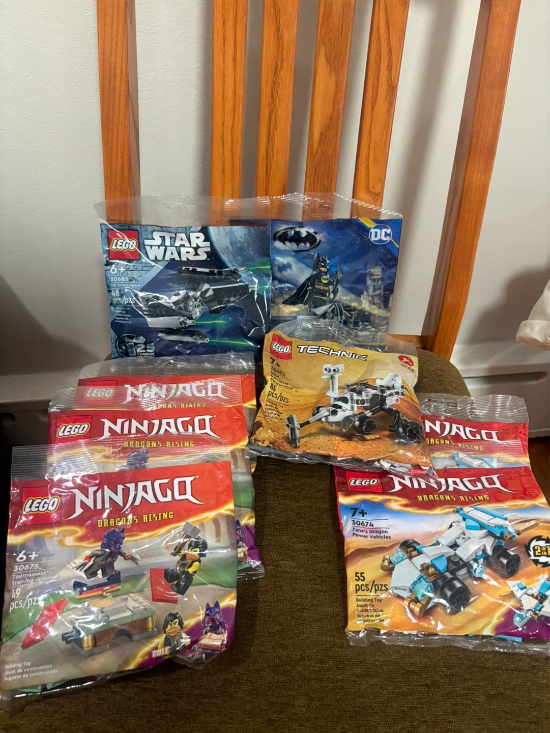 LEGO Star Wars, DC, Technic & Ninjago Polybag Sets
