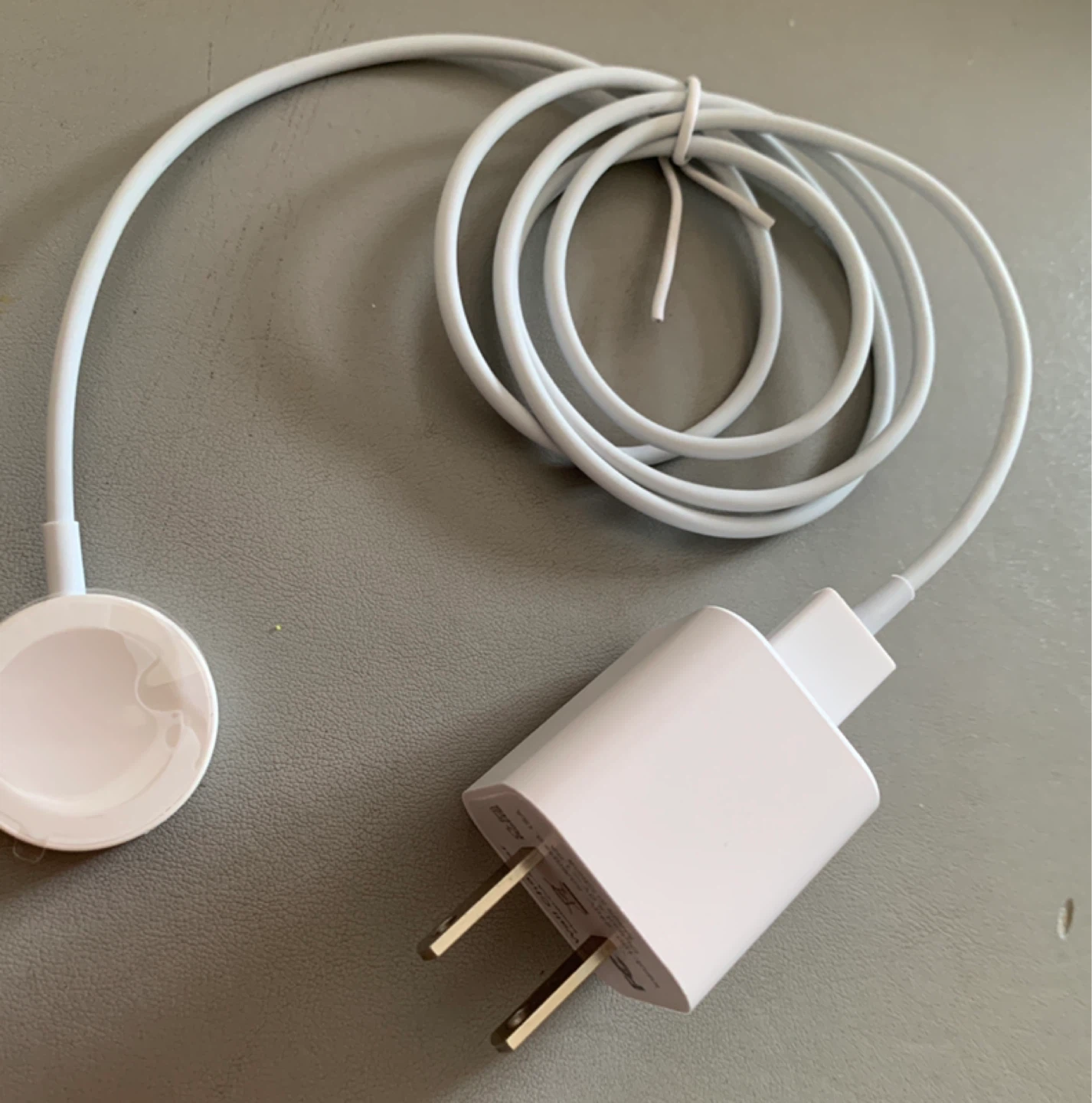 Apple Watch Magnetic Charging Cable & USB Power Adapter