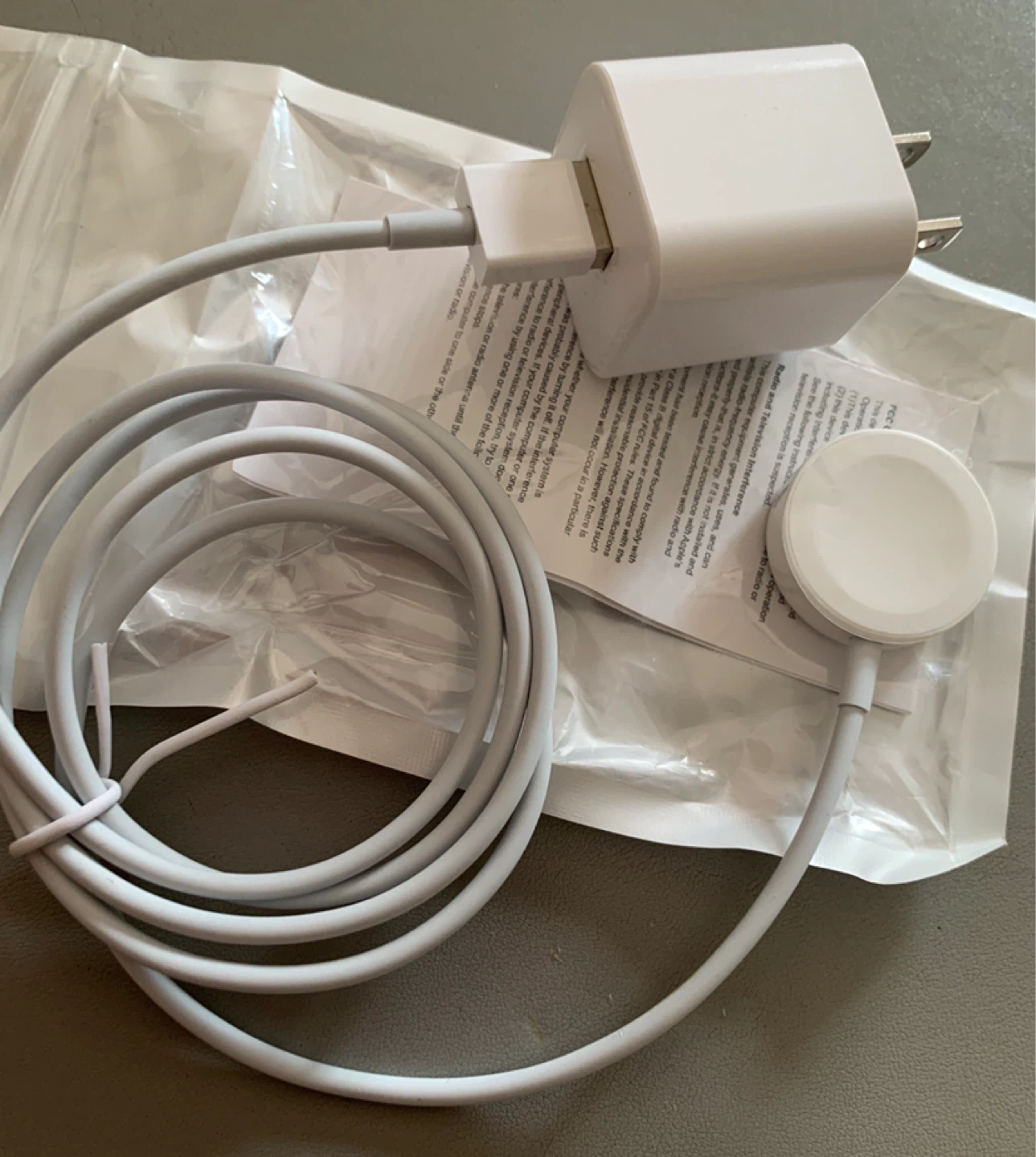 Apple Watch Magnetic Charging Cable & USB Power Adapter - photo 2