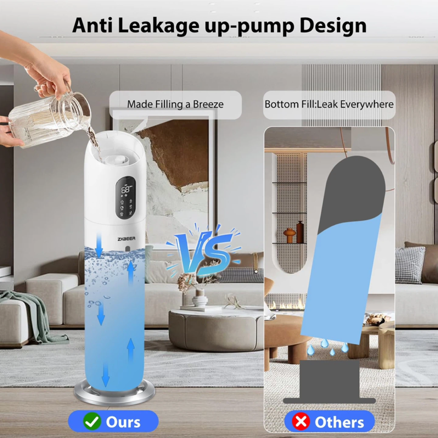Top Fill Ultrasonic Humidifier - photo 4