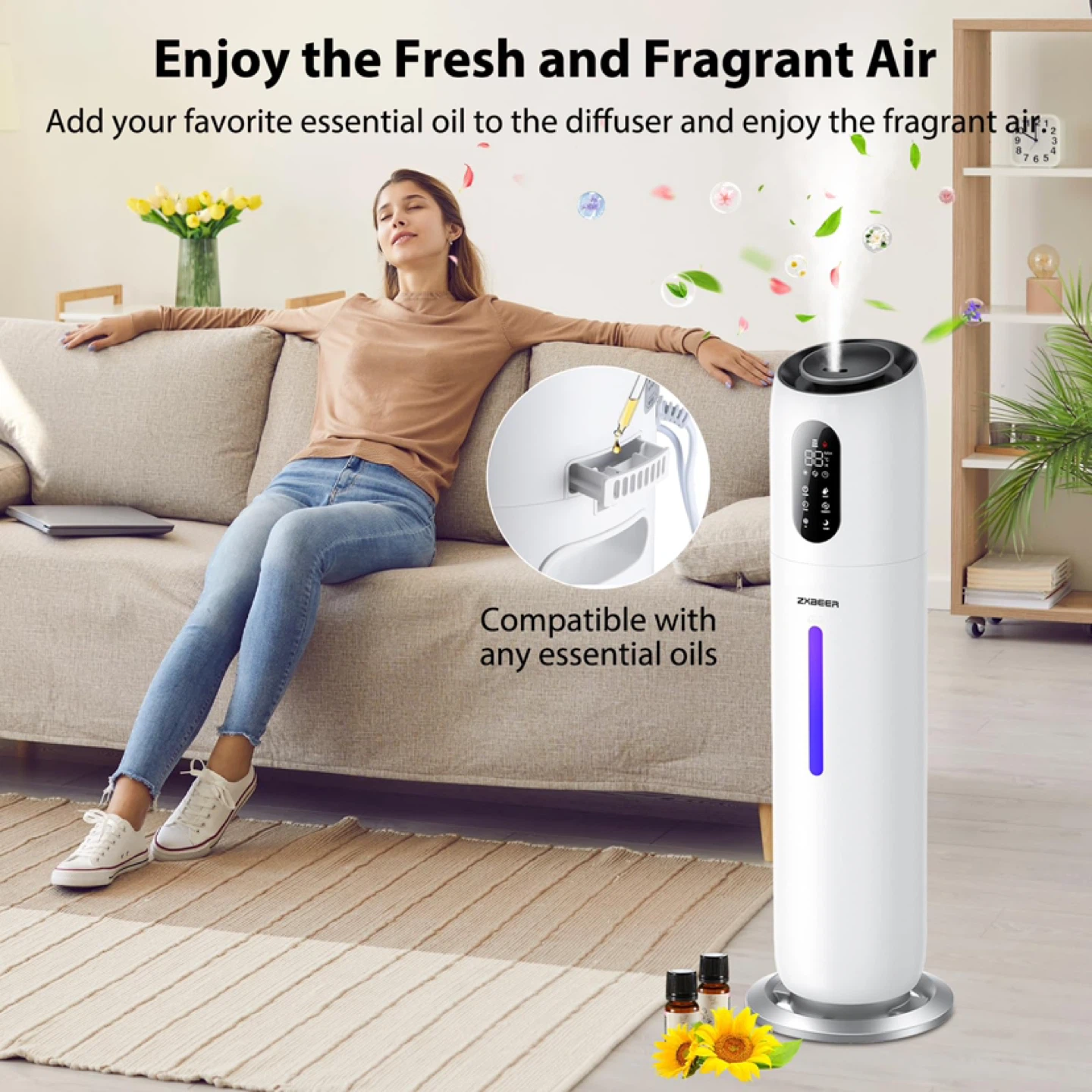 Top Fill Ultrasonic Humidifier - photo 3