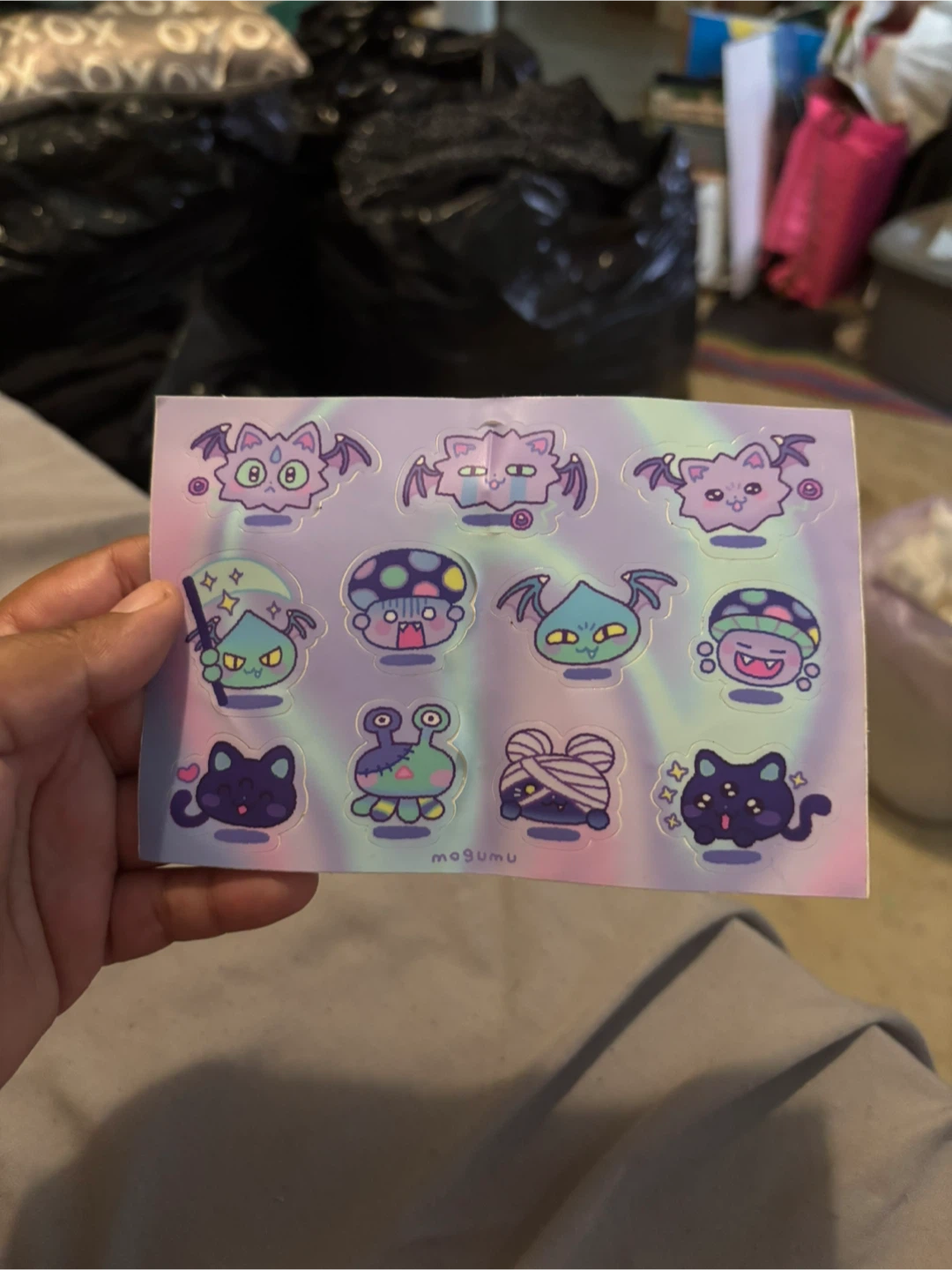 Mogumu Holographic Sticker Sheet