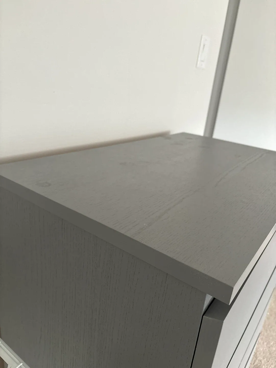 Grey 4-Drawer Dresser - photo 3