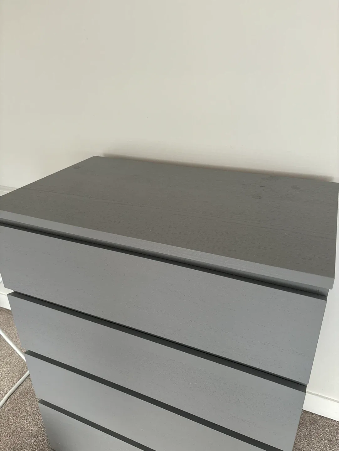 Grey 4-Drawer Dresser - photo 2