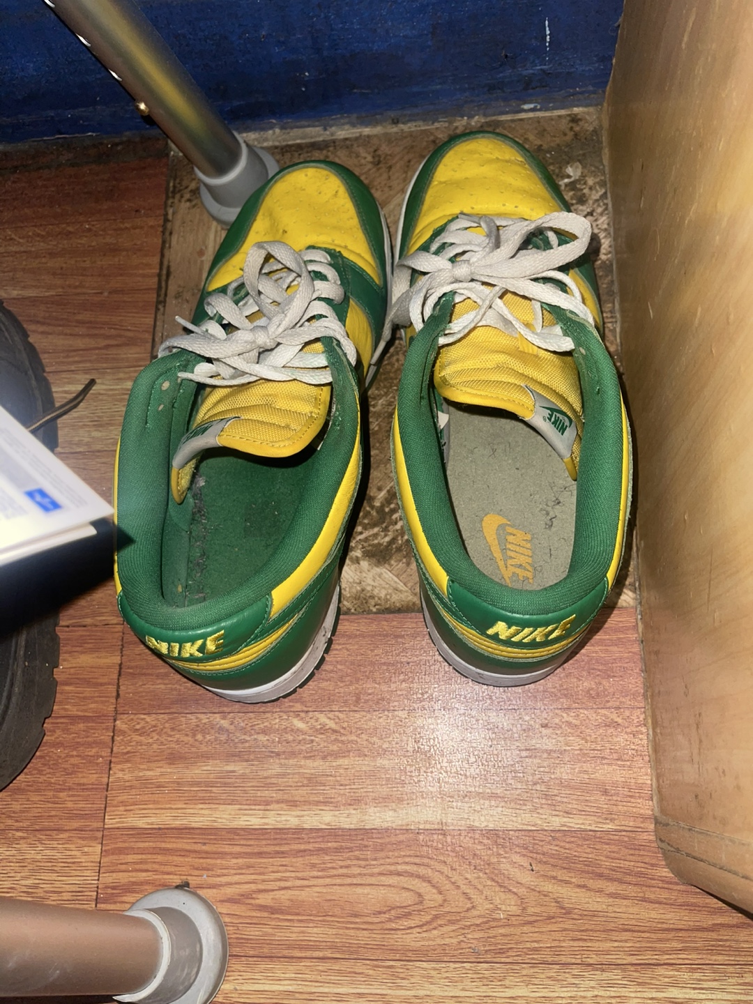 Nike Dunk Low Green Yellow “beaters” sneakers