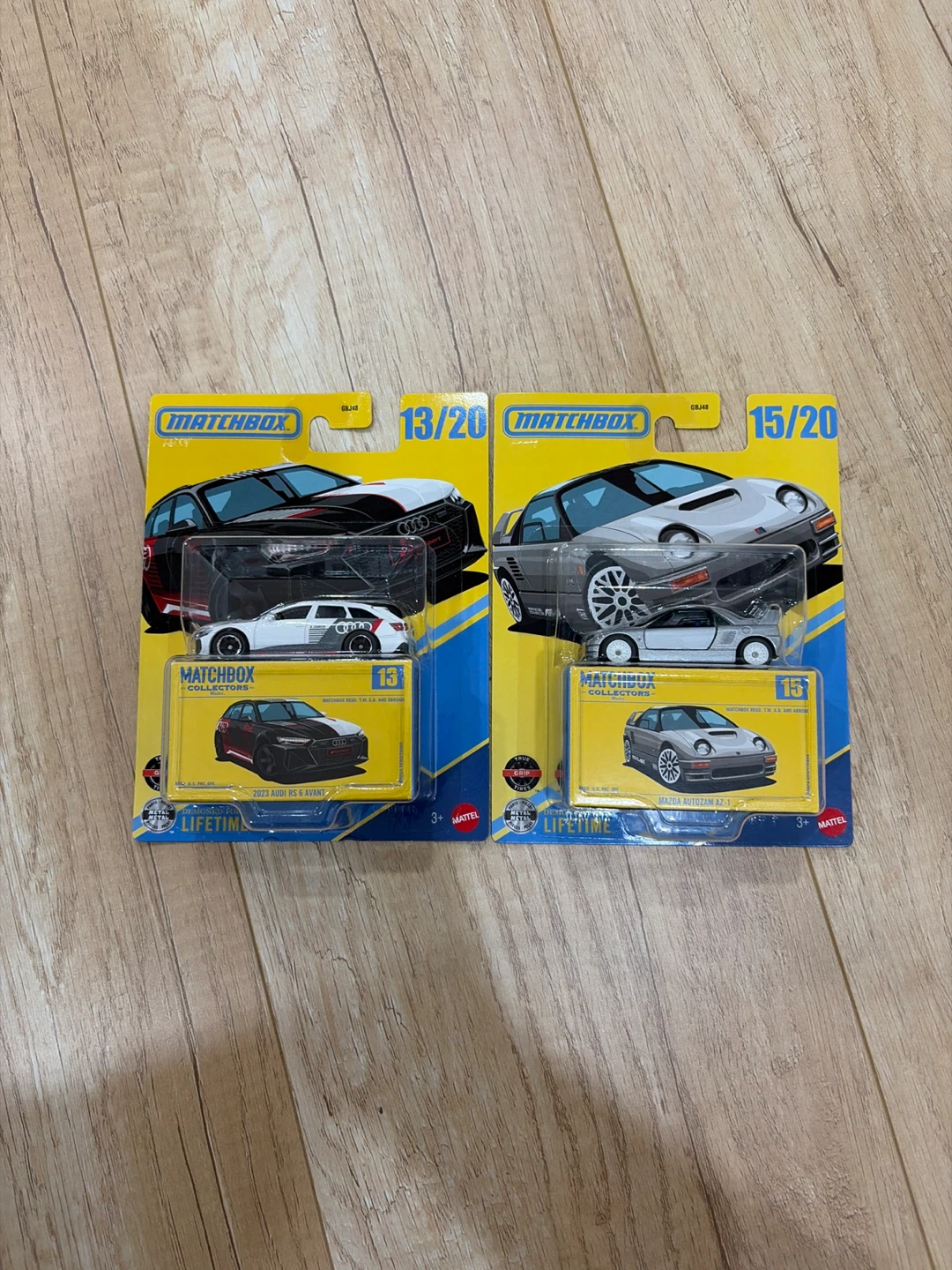 Matchbox Collectors 2023 Audi RS 6 Avant & Mazda Autozam AZ-1