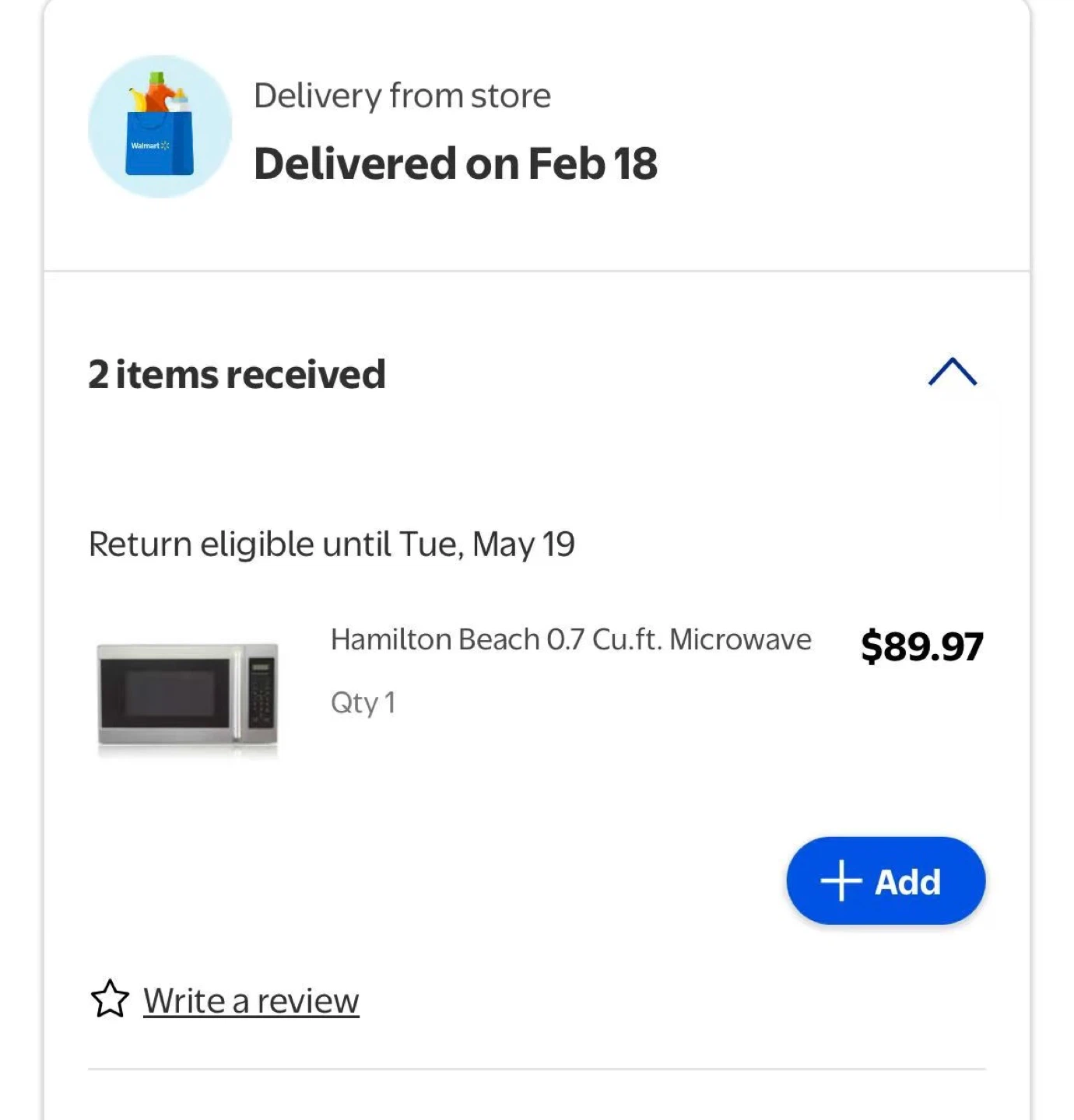 Moving Sale: Hamilton Beach Microwave - photo 3