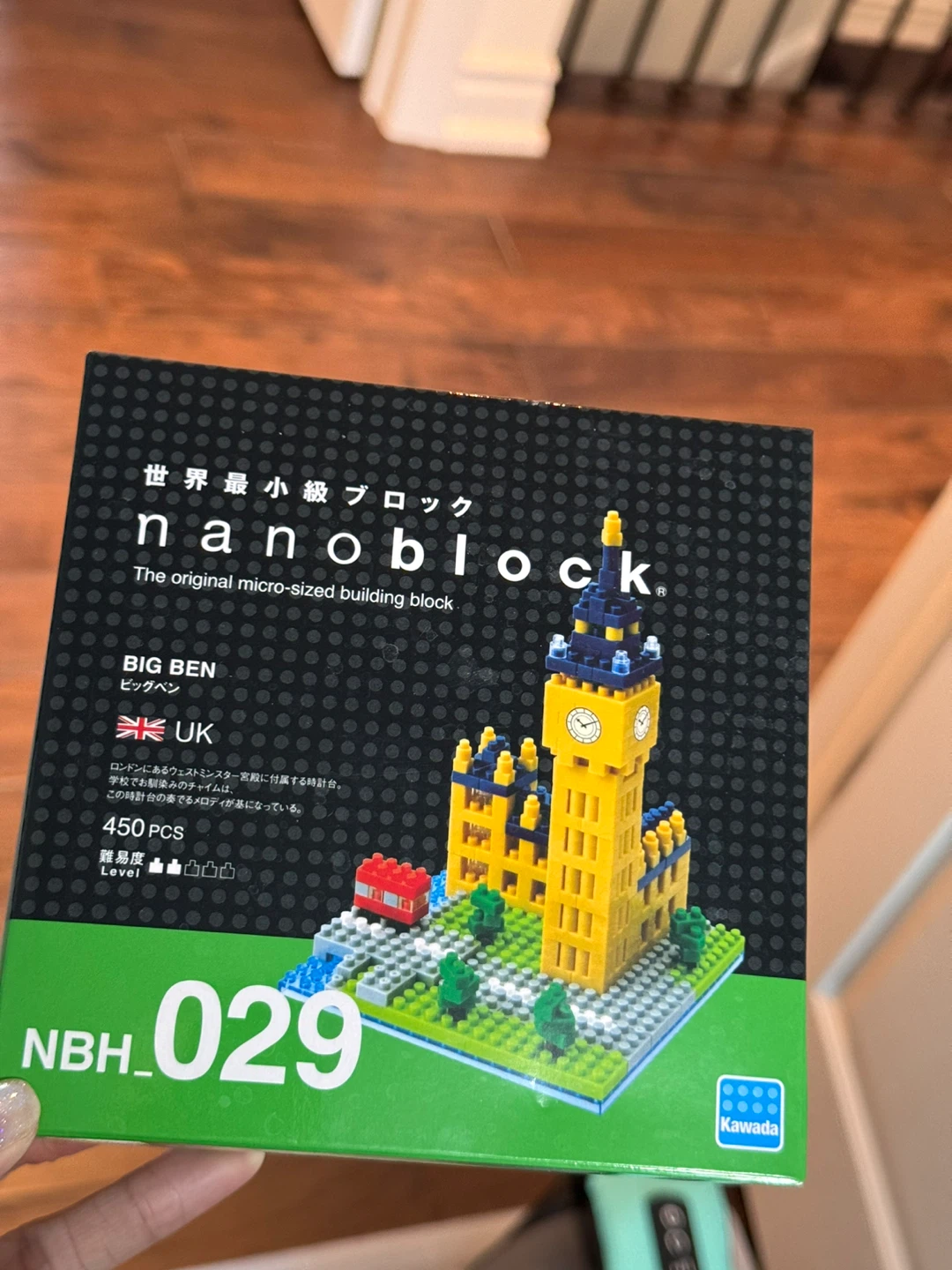 nanoblock Big Ben Building Block Set NBH_029