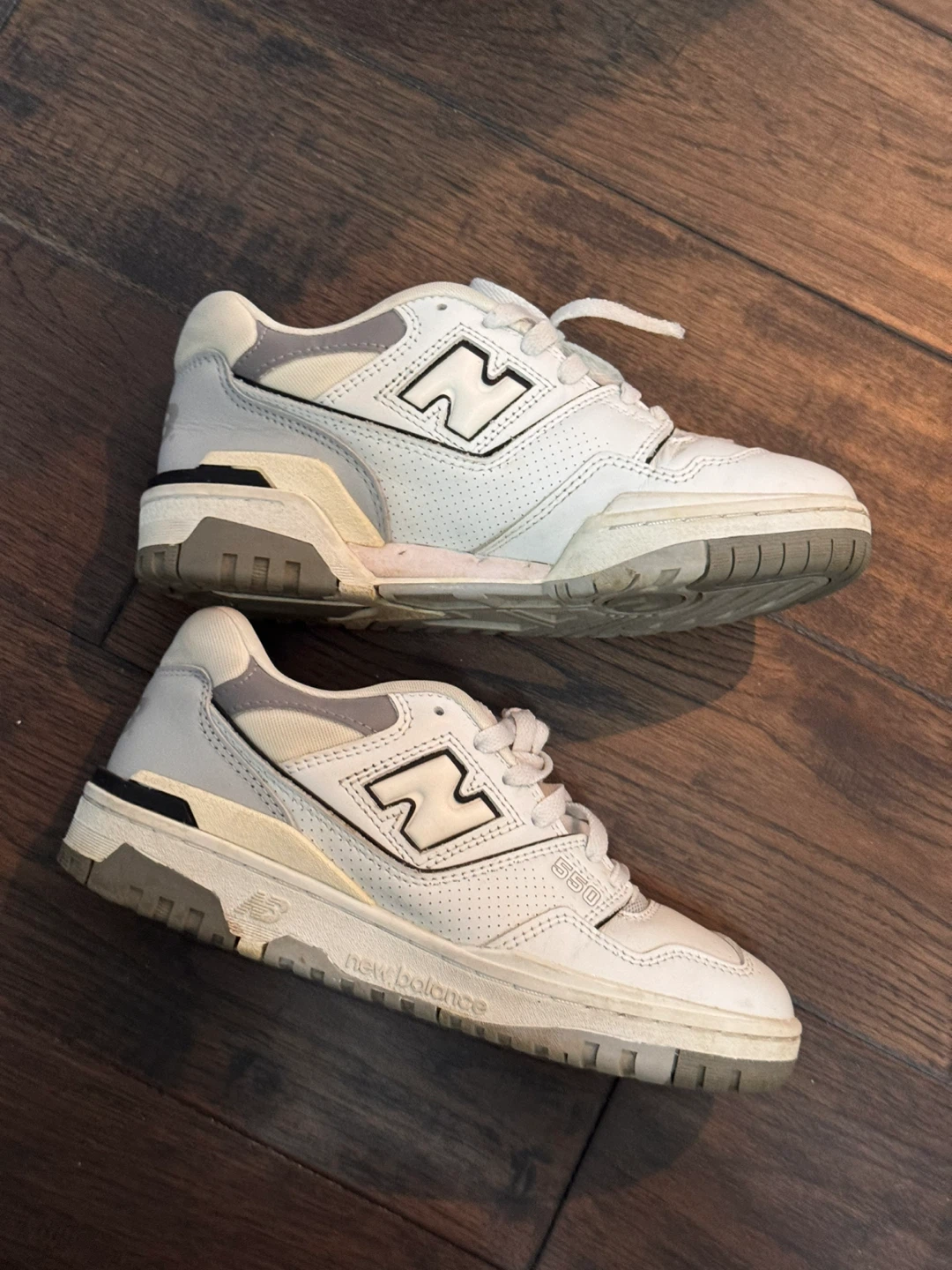 Moving sale - New Balance 550 White Grey Sneakers