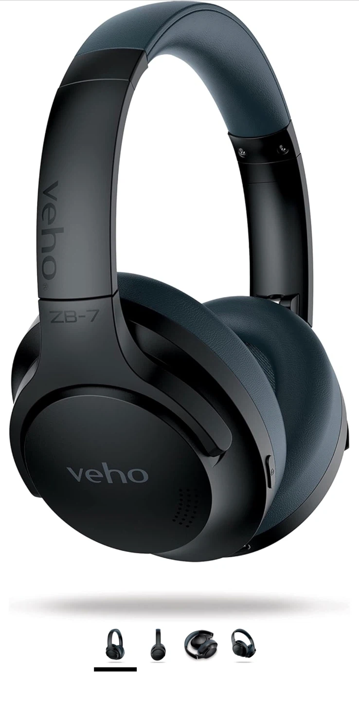 Veho ZB-7 Wireless Noise Cancelling Headphones - photo 2