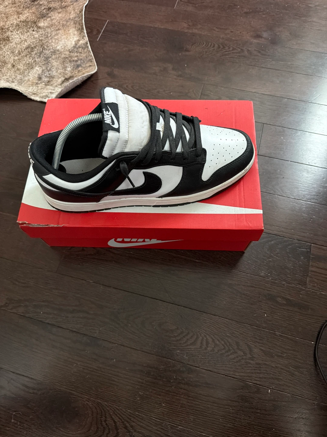 Nike Dunk Low Black White Sneakers