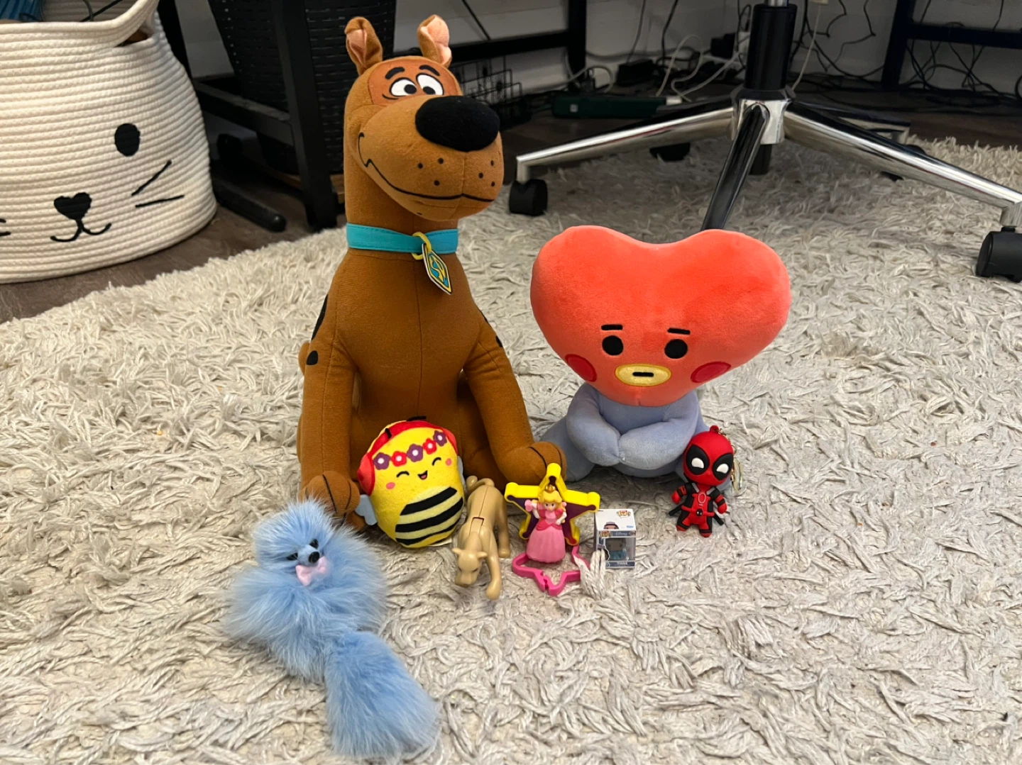 Bundle of used plushies and toys