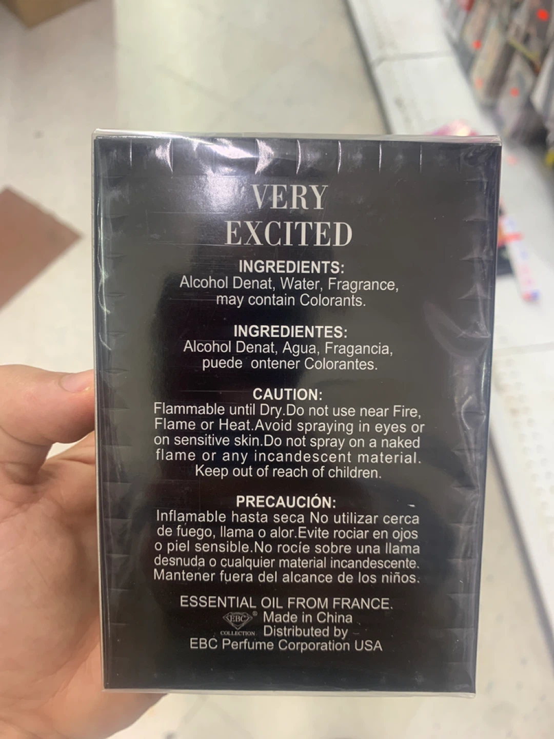Very Excited Black Eau de Toilette for Men 3.4 fl oz - photo 3