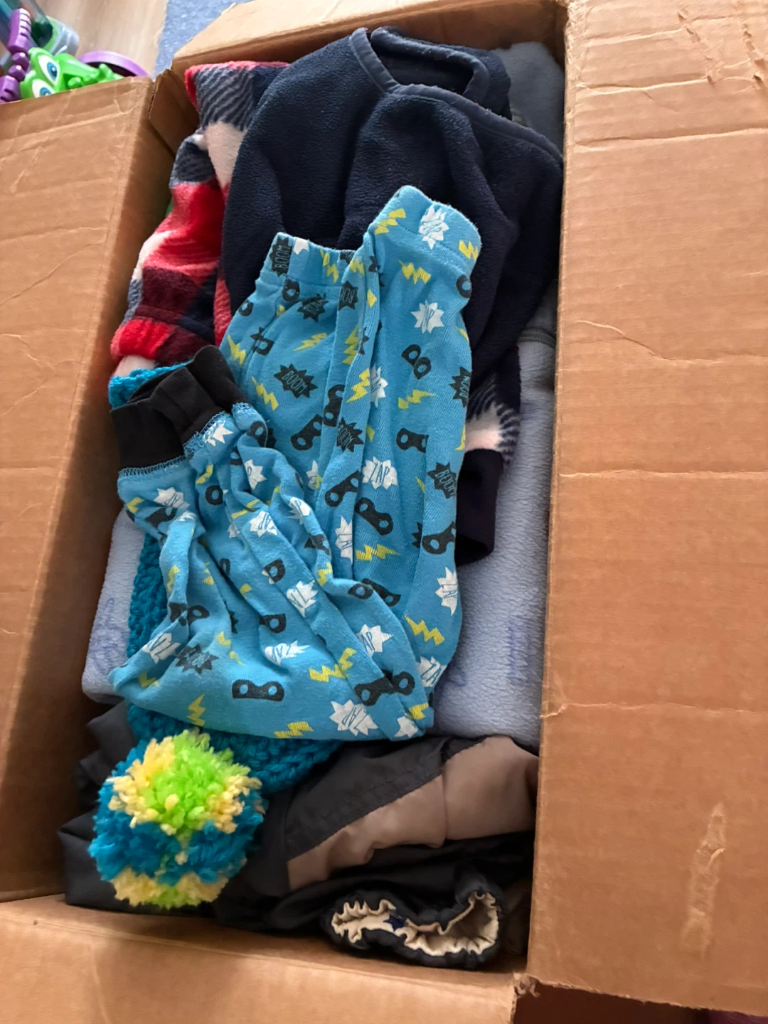 Boys Pajamas and Clothing Bundle