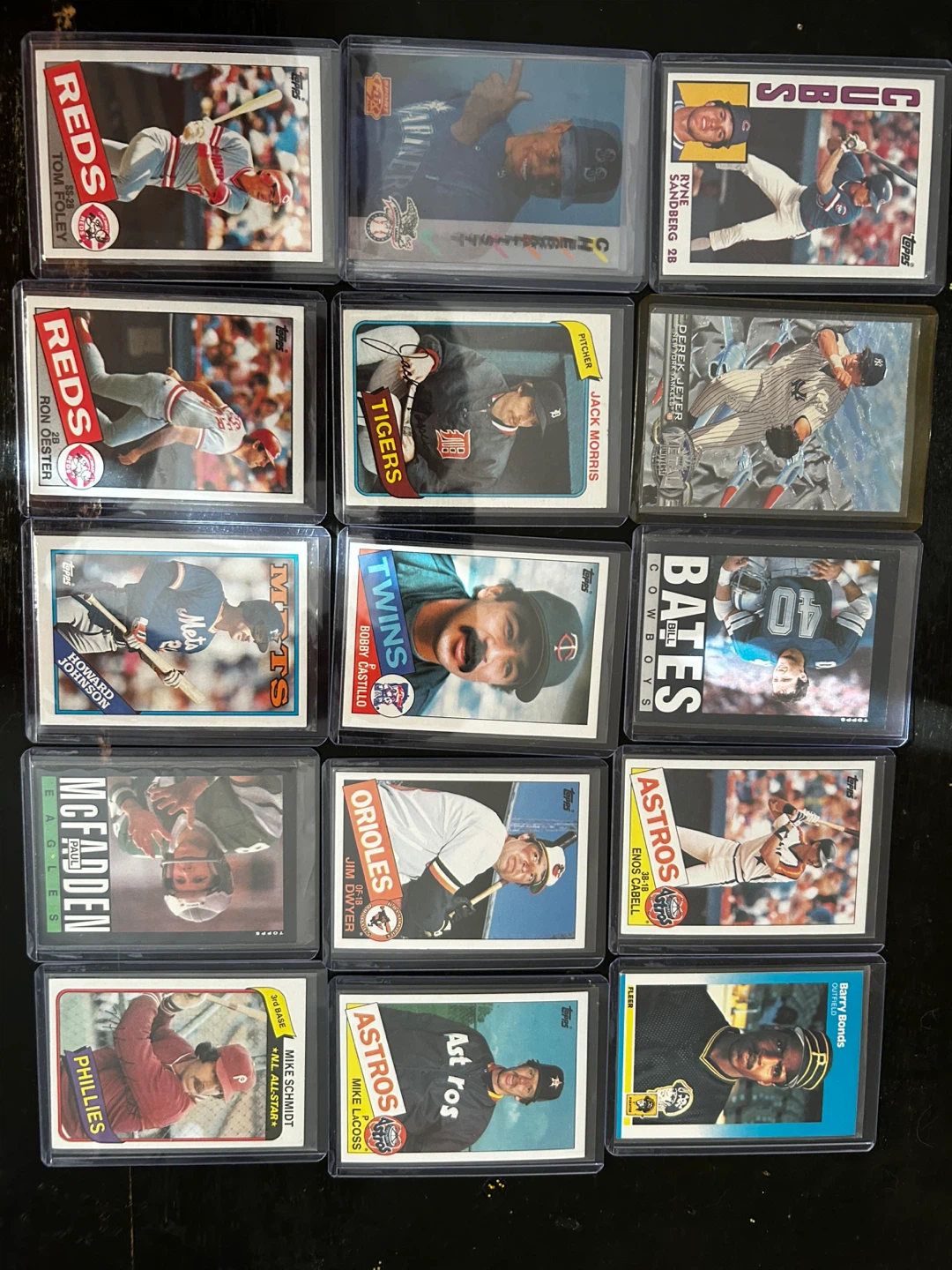 Collection of Topps Baseball Cards