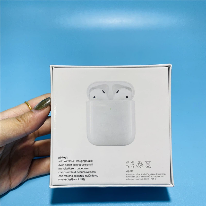 Apple AirPods generation 2 with  Wireless Charging Case - photo 4