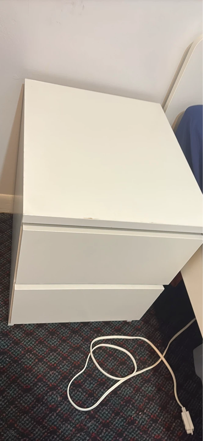 IKEA SLÄKT Bed Frame with Slatted Bed Base - Twin - White - photo 2