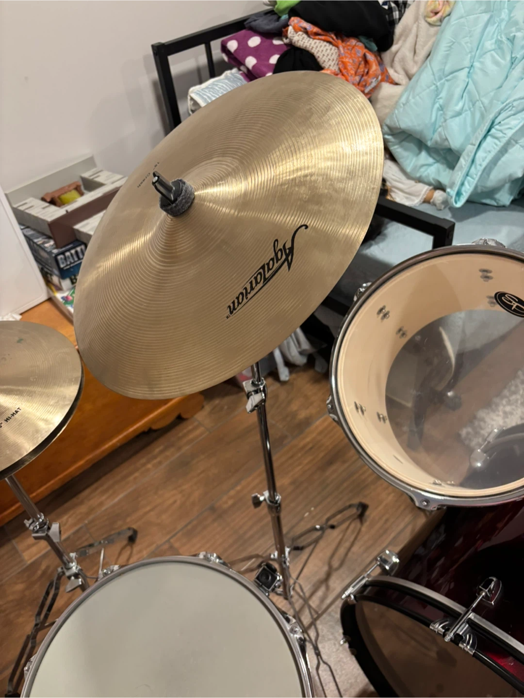 SP Drums 5-Piece Drum Kit with Agatean Cymbals - photo 3