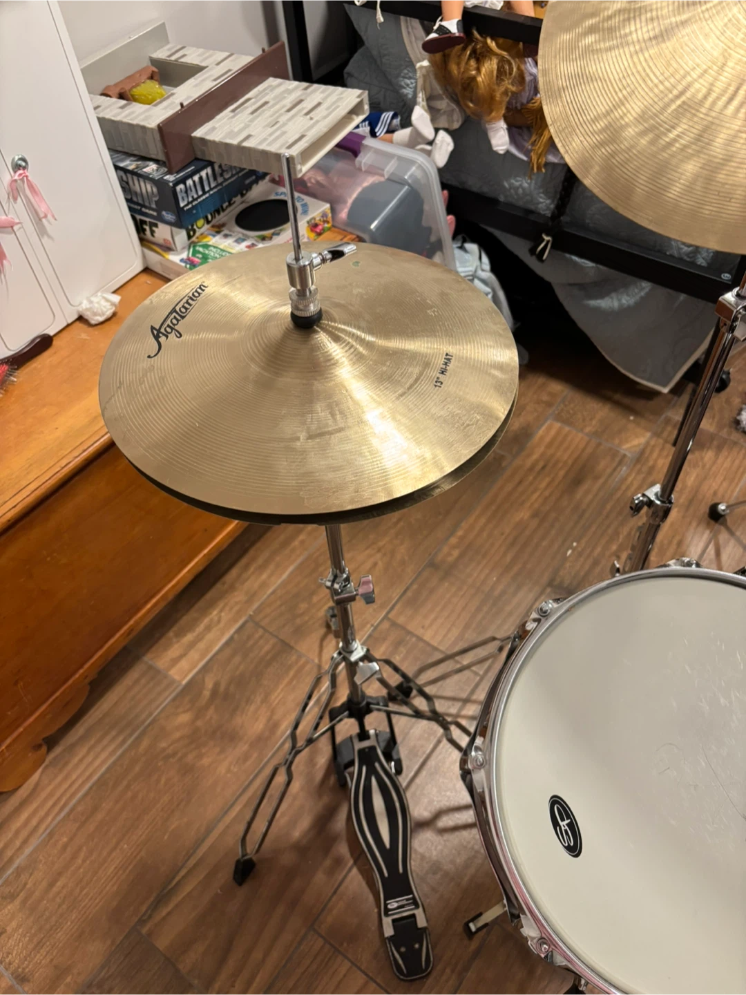 SP Drums 5-Piece Drum Kit with Agatean Cymbals - photo 4
