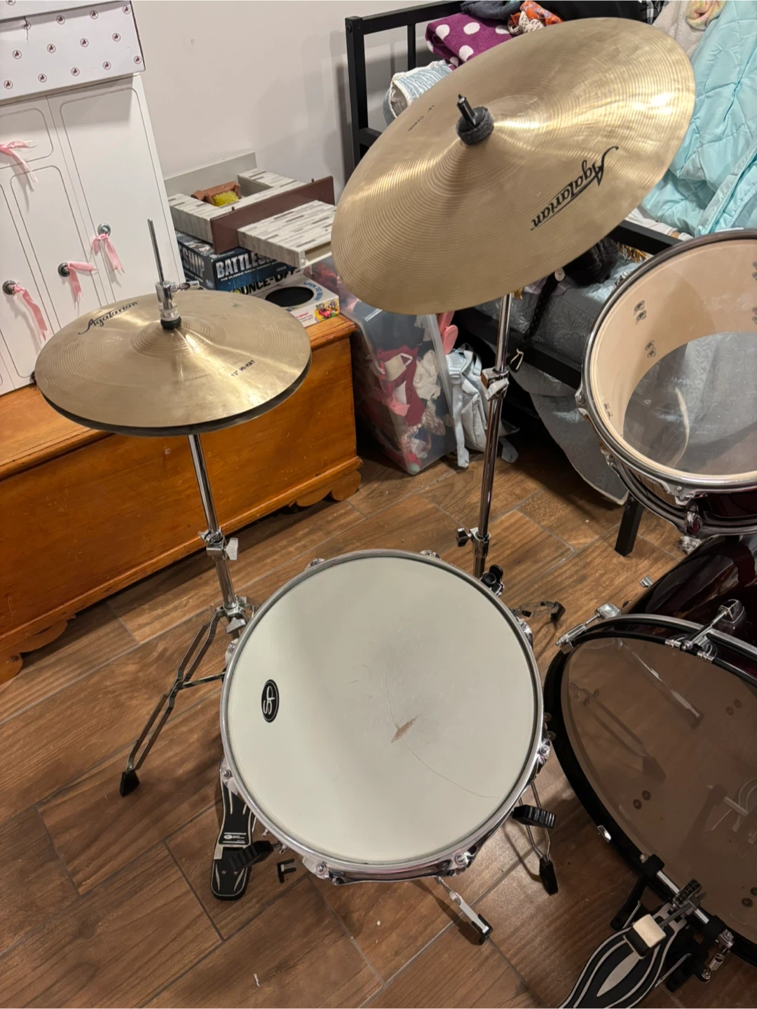 SP Drums 5-Piece Drum Kit with Agatean Cymbals - photo 5
