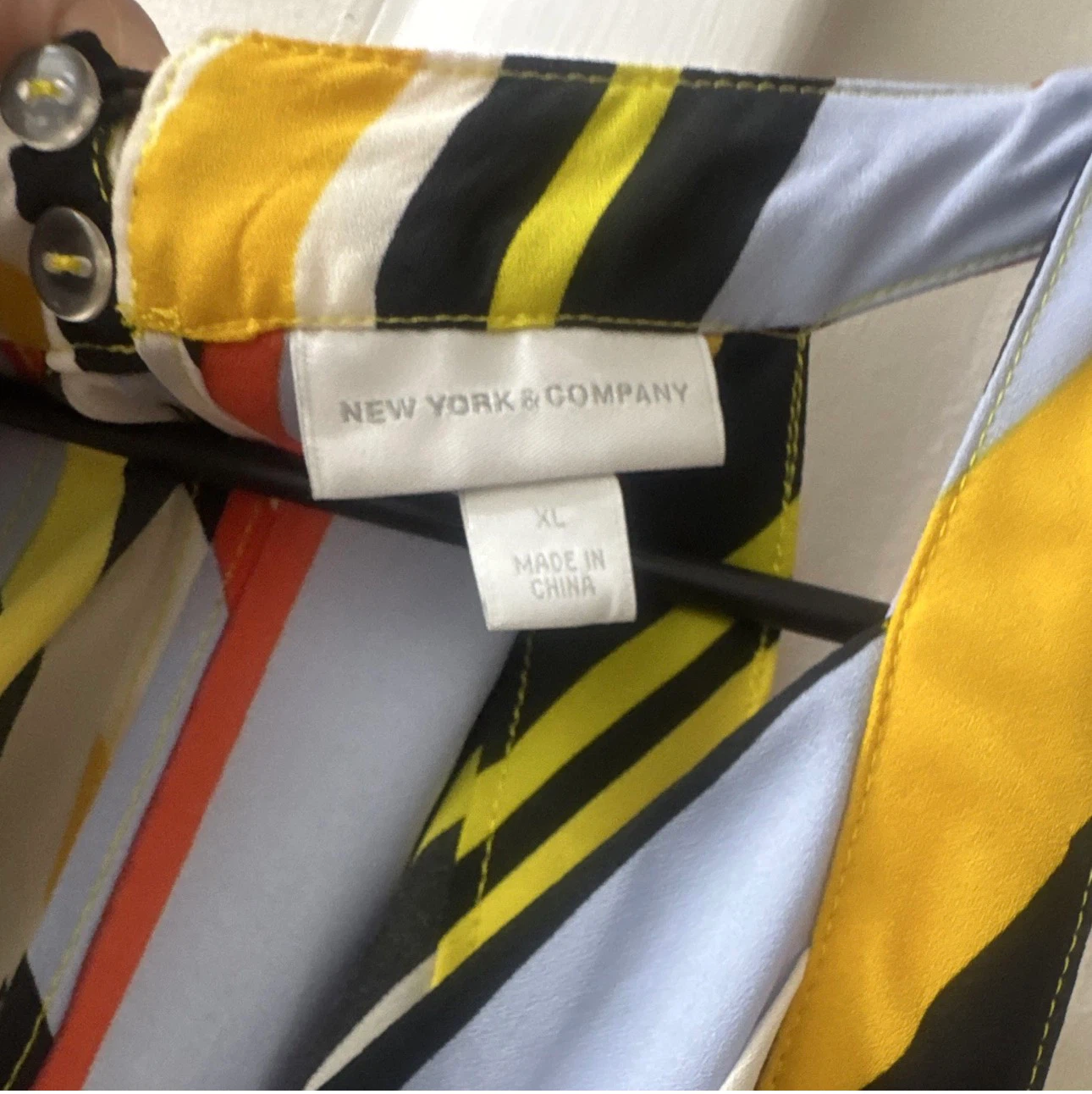 New York & Company Striped Tank Top XL - photo 2