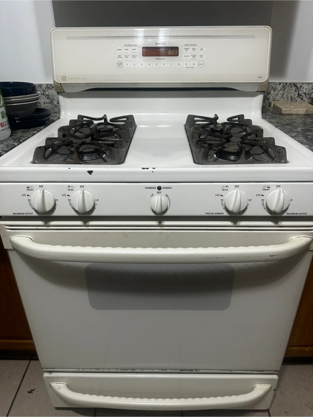 GE Profile Spectra Gas Range