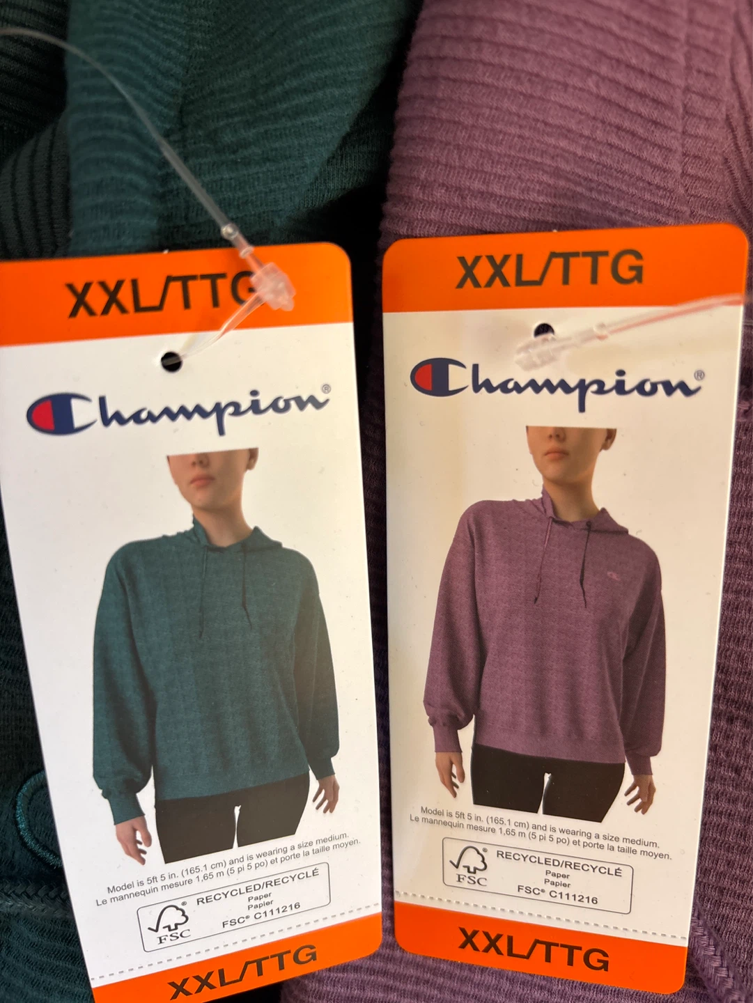 Ladies Champion Hoodies (Set of 2) - XXL/TTG - photo 2