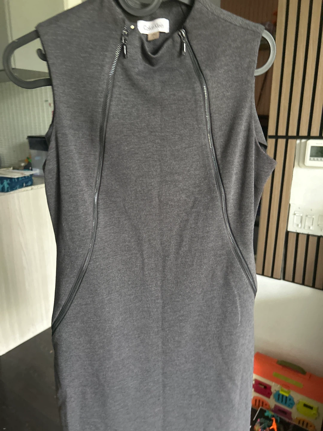 Calvin Klein Sleeveless dress with Zipper Detail - photo 2