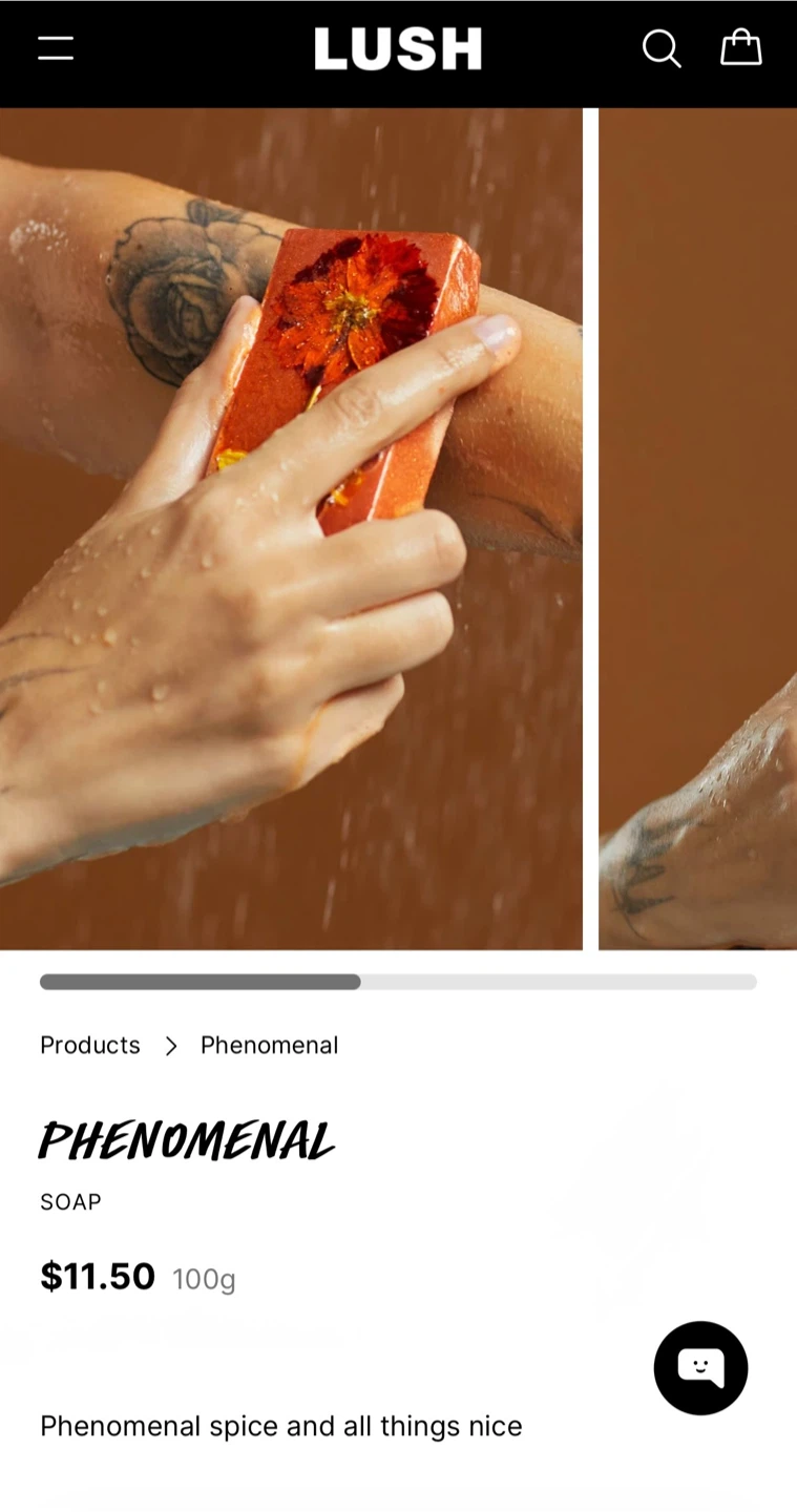 New LUSH ‘Phenomenal’ Soap Bar - photo 3