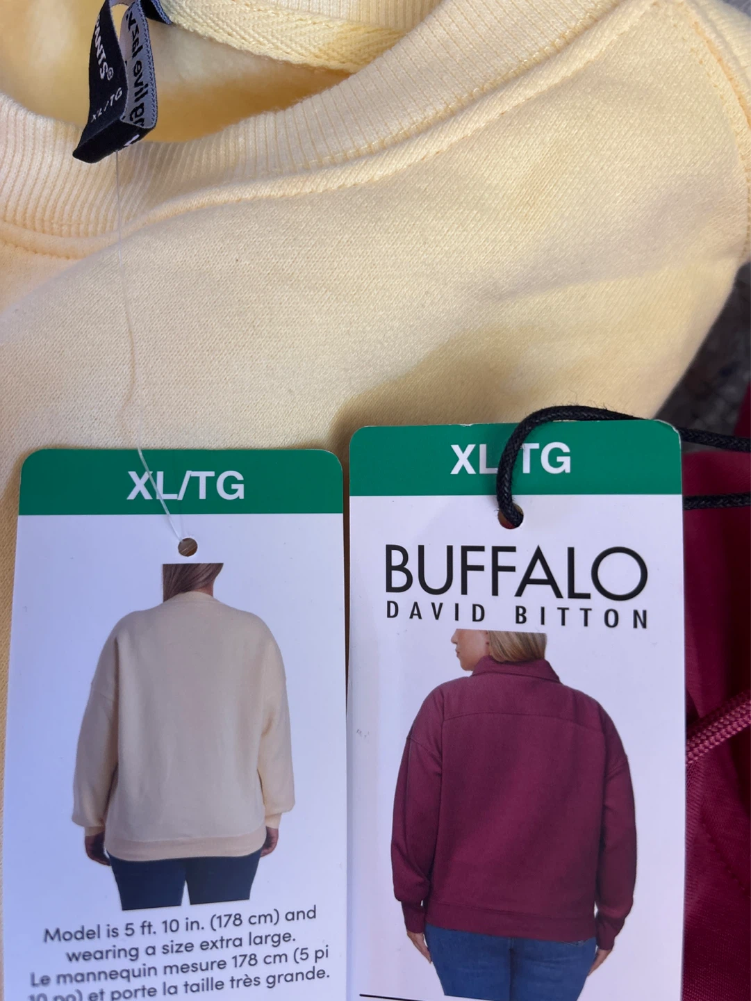 Buffalo David Bitton & Lazypants Sweatshirts - XL/TG - photo 2