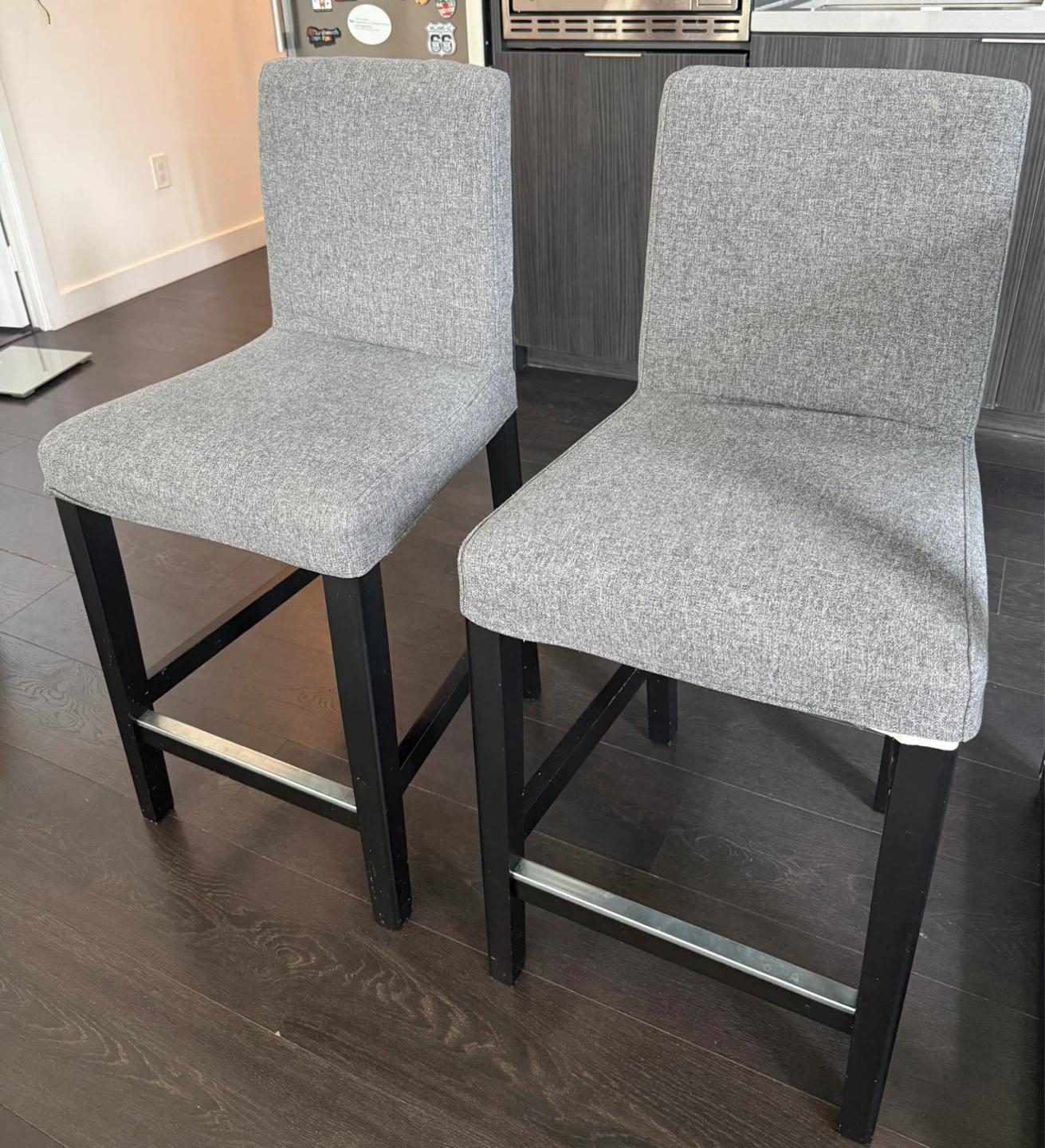 IKEA BERGMUND Bar Stools for Sale – Excellent Condition - photo 2