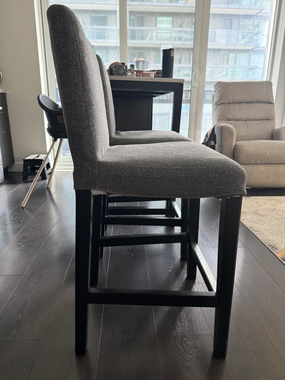 IKEA BERGMUND Bar Stools for Sale – Excellent Condition - photo 4