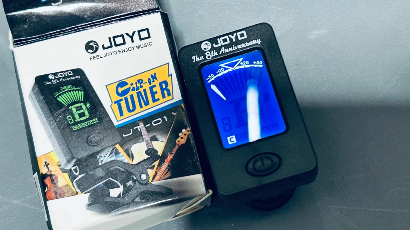 JOYO Clip-On Guitar Tuner JT-01