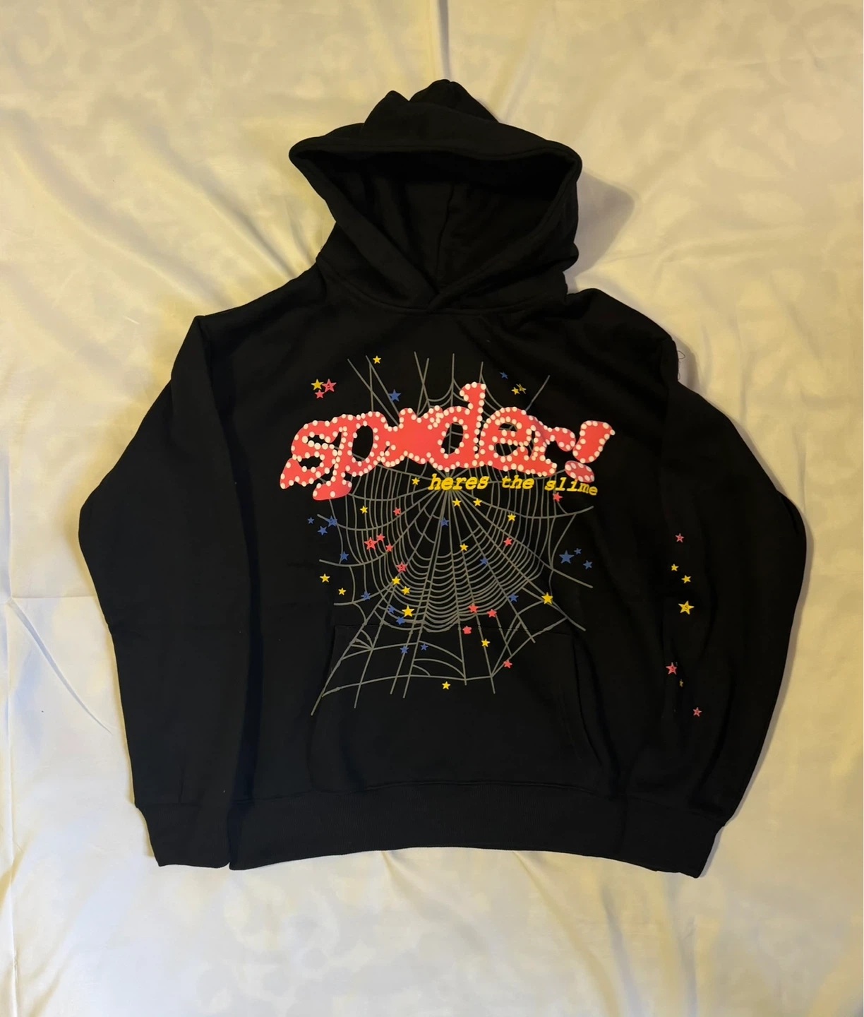 Sp5der Hoodie Black Size M