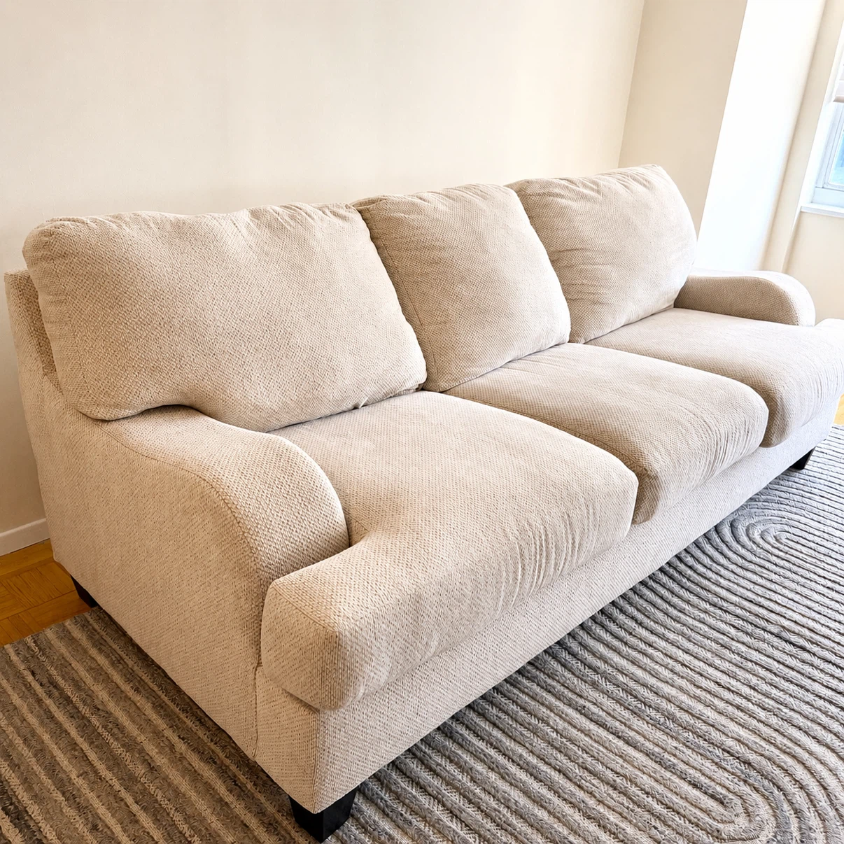 FREE Beige 3-Seater Sofa - Pick up by 6/28 from UES - photo 2