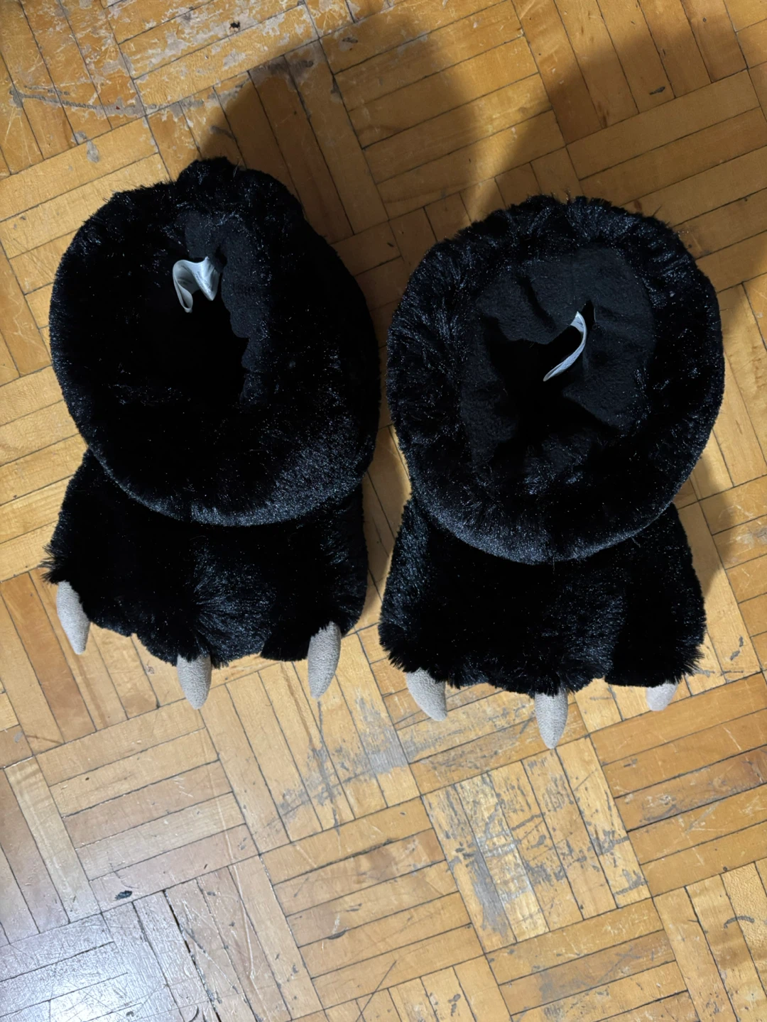 Black Bear Paw Slippers - photo 2