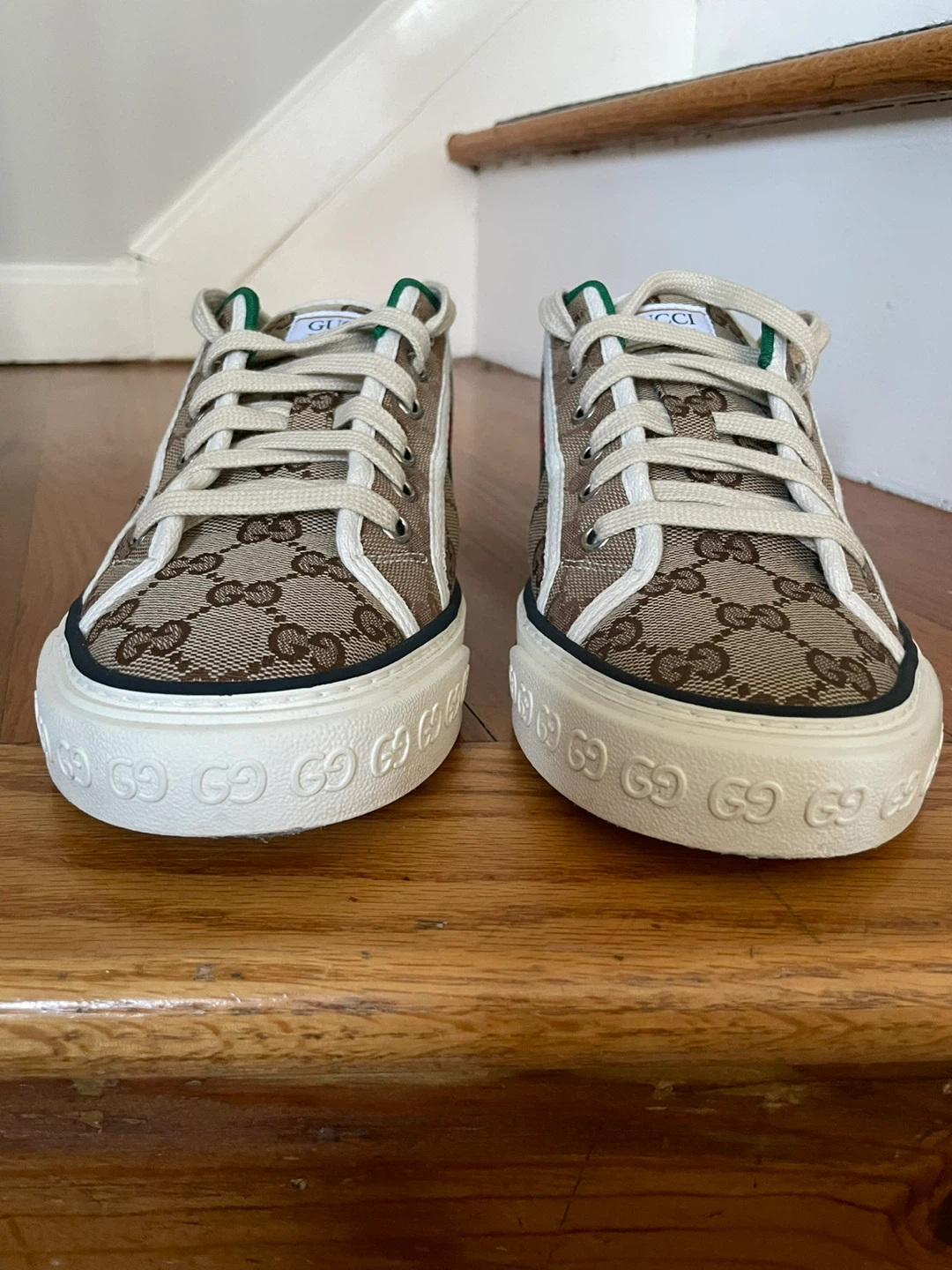 Gucci Tennis 1977 GG Canvas Sneakers - photo 2