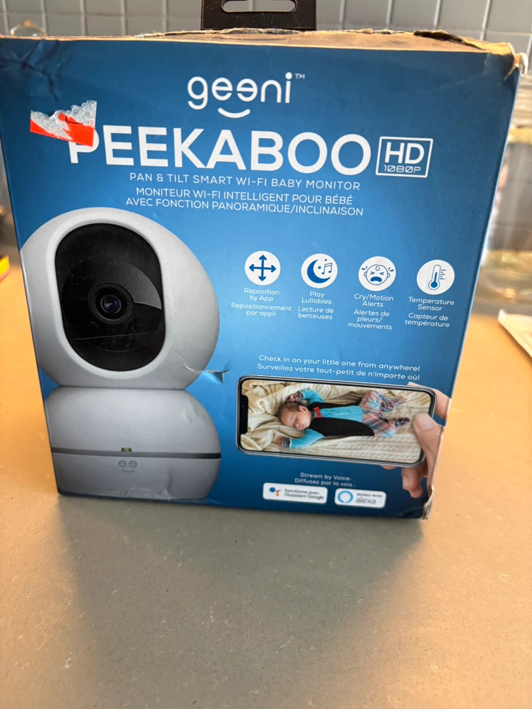 Geeni Peekaboo HD Pan & Tilt Smart Wi-Fi Baby Monitor - photo 3