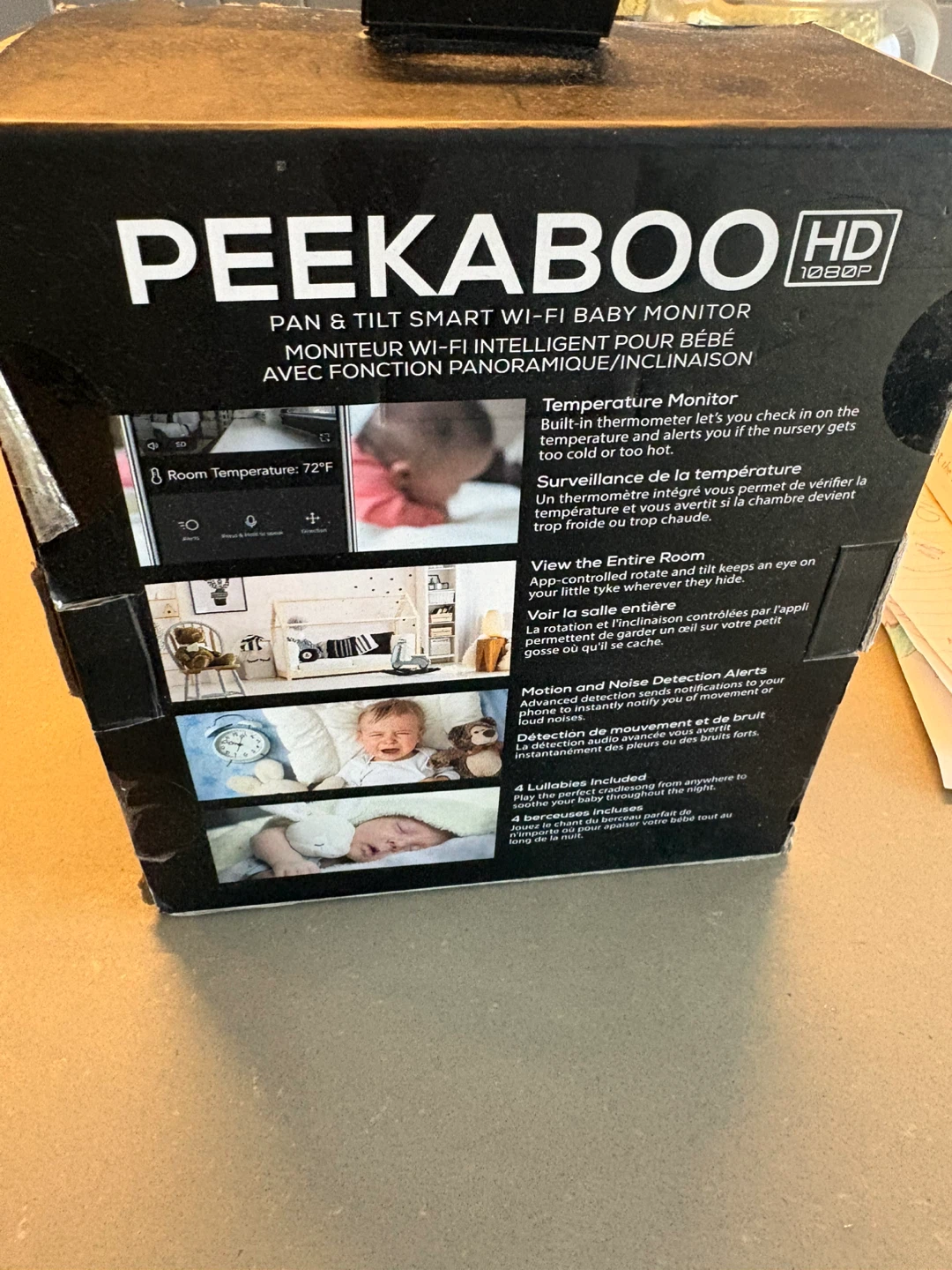 Geeni Peekaboo HD Pan & Tilt Smart Wi-Fi Baby Monitor