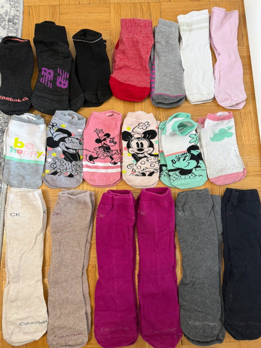 Assorted Socks - Reebok, Calvin Klein, Disney & More - photo 2