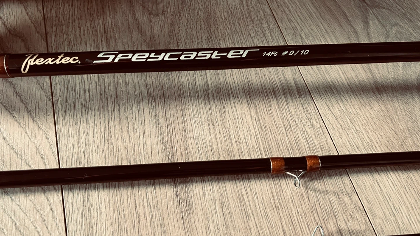 FLEXTEC SPEYCASTER 14ft 9/10 Salmon Fly Rod, New - photo 2