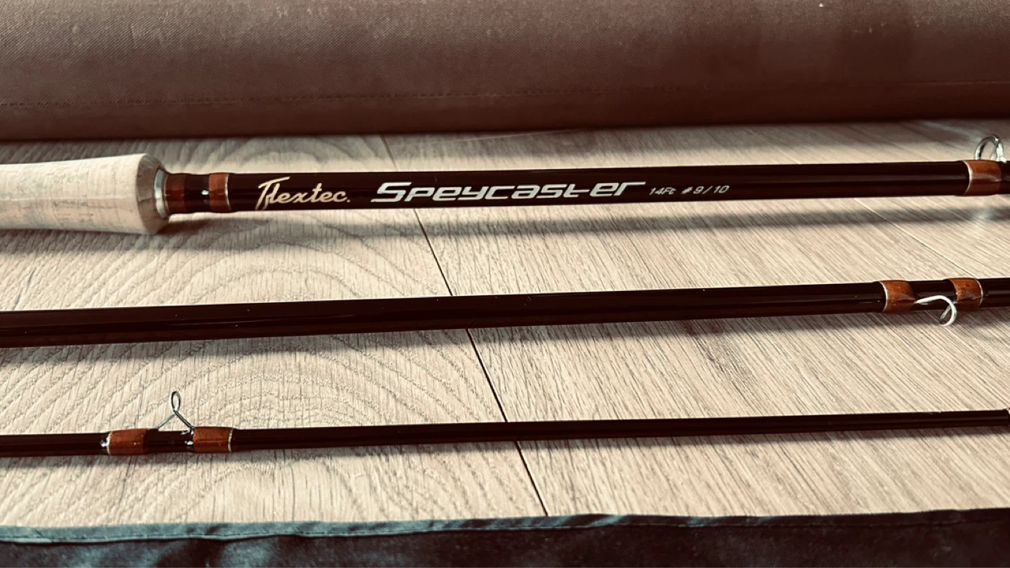 FLEXTEC SPEYCASTER 14ft 9/10 Salmon Fly Rod, New - photo 3
