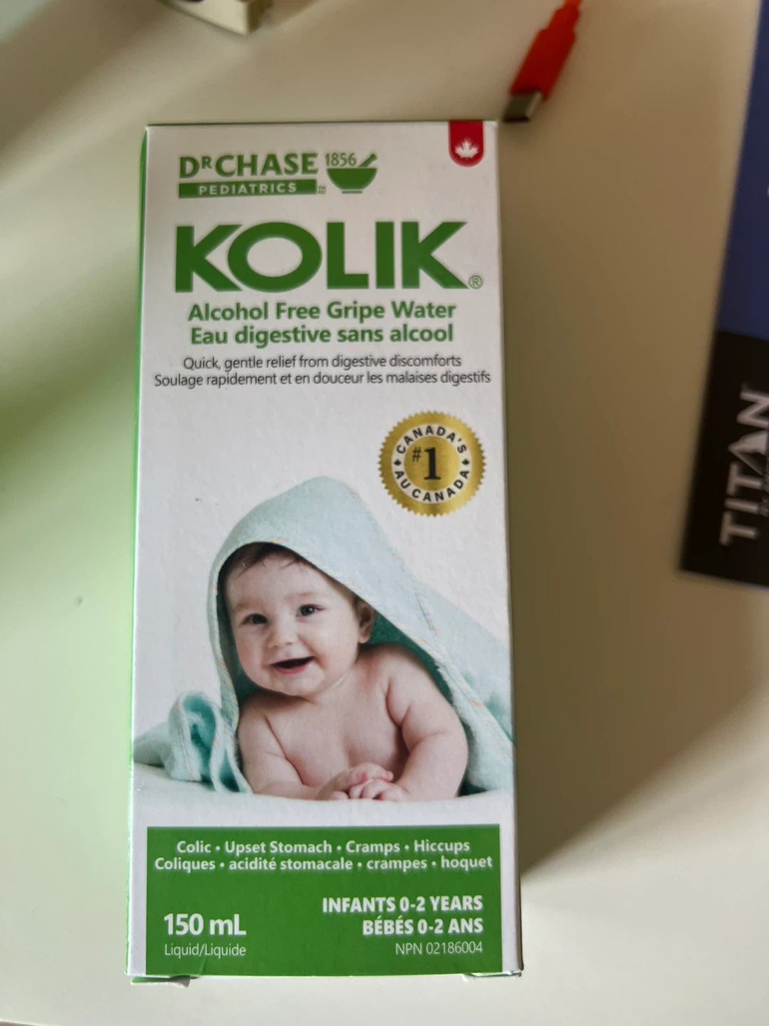 Dr. Chase Kolik Alcohol-Free Gripe Water 150 mL