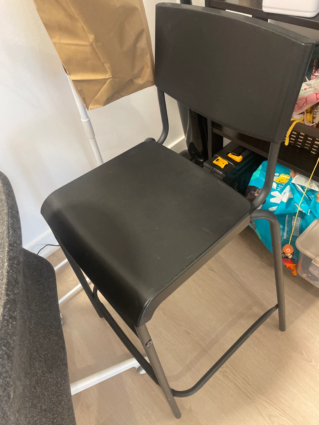 Black Stool Chair