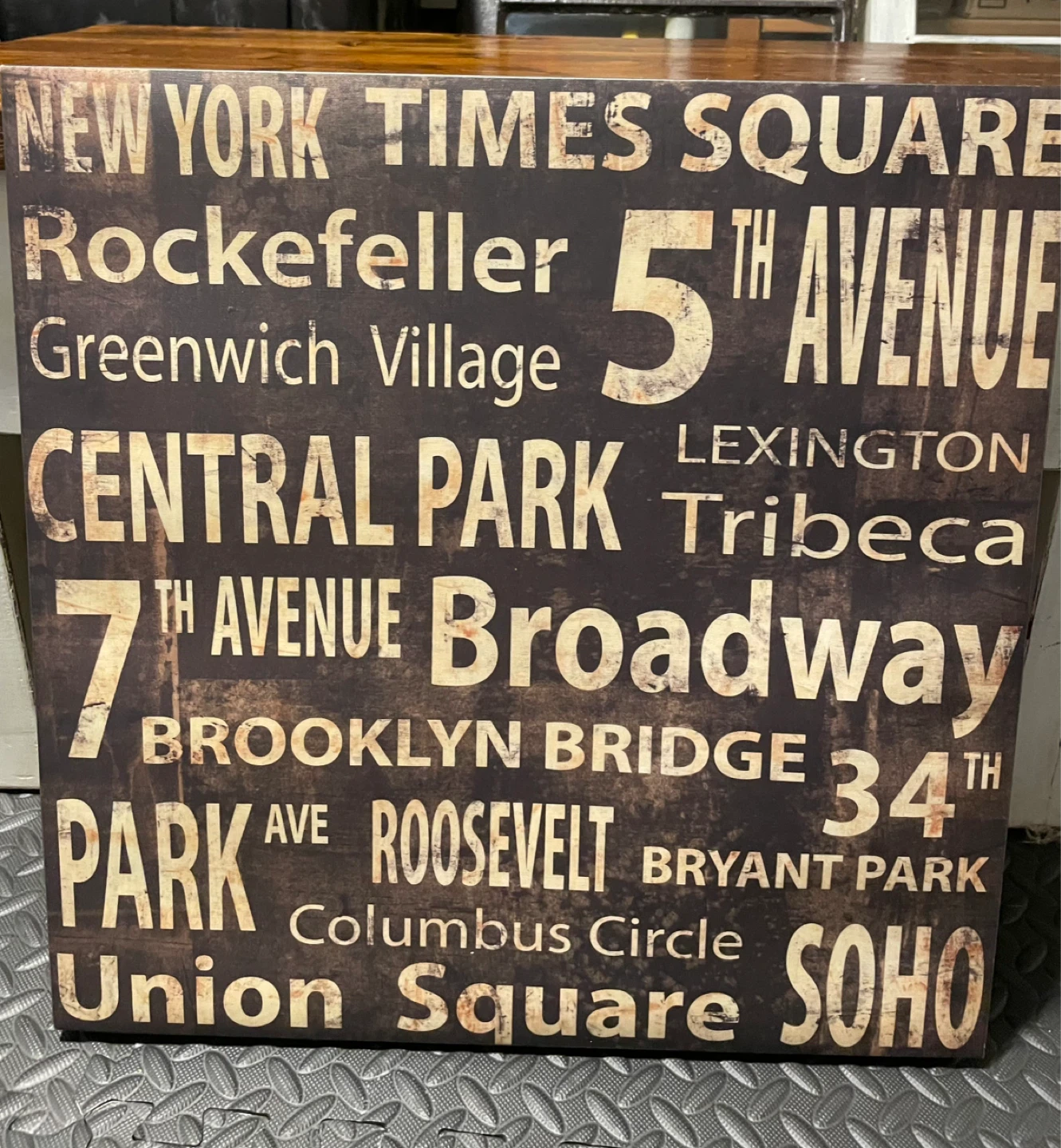 New York City Landmarks Canvas Art